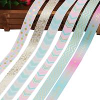 Polyester Ribbon, DIY & different styles for choice, 15mm, 5Yards/Strand, Sold By Strand