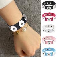 PU Leather Cord Bracelets with Zinc Alloy polished fashion jewelry & for woman Sold By PC