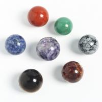Luonnonkivi Ball Sphere, Pyöreä, enemmän värejä valinta, 17-20mm, Myymät PC