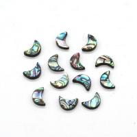 Perles coquillage d'ormeau, coquille d'ormeau, lune, DIY, 8x12mm, Vendu par PC