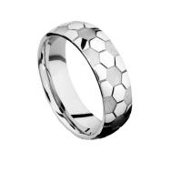 Rozsdamentes acél Finger Ring, 304 rozsdamentes acél, divat ékszerek & különböző méretű a választás & az ember, az eredeti szín, 6mm, Által értékesített PC