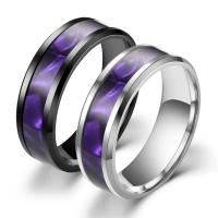 Edelstahl Ringe, 304 Edelstahl, Modeschmuck & verschiedene Größen vorhanden & für den Menschen, keine, 8mm, verkauft von PC