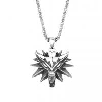 Titanium Steel Necklace Vacuum Ion Plating fashion jewelry & for man original color Length Approx 23.6 Inch Sold By PC