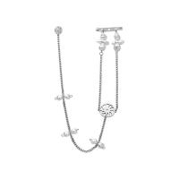 Plastic perle broche, Zinc Alloy, med Plastic Pearl, mode smykker & for kvinde, nikkel, bly & cadmium fri, Længde Ca. 13.19 inch, Solgt af PC