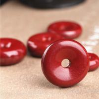Cinnabar Beads polished DIY Sold By PC