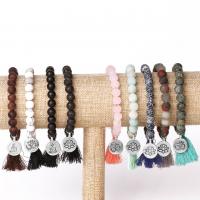 Gemstone Bracelets, different materials for choice & Unisex, 14.6mm,8.7mm, Length:Approx 5.92 Inch, Sold By PC