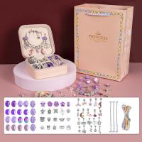 Zink Alloy Jewelry Sets, europeisk stil & för kvinna, fler färger för val, 100x100x50mm, Säljs av Ställ