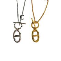 Edelstahl Schmuck Halskette, 316 L Edelstahl, Geometrisches Muster, unisex & hohl, keine, Länge:ca. 20.8 ZollInch, verkauft von PC