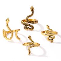 Tibetan Style Ring Set, Snake, plated, 4 pieces & punk style & for woman, more colors for choice, nickel, lead & cadmium free, 19mm, 20mm, US Ring Size:9-10.5, Sold By Set