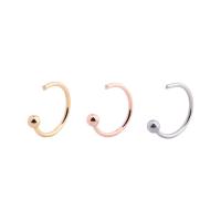 304 Stainless Steel Earring Cuff, plated, Unisex, more colors for choice, 10mm, 10PCs/Lot, Sold By Lot