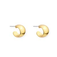 Tibetan Style Stud Earring, gold color plated, for woman, 10x10mm, Sold By Pair