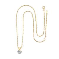 Cubic Zircon Micro Pave Brass Necklace, with 2 extender chain, plated, for woman & with cubic zirconia, more colors for choice, nickel, lead & cadmium free, Length:15.7 Inch, Sold By PC