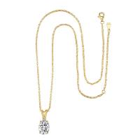 Cubic Zircon Micro Pave Brass Necklace, with 2 extender chain, plated, for woman & with cubic zirconia, more colors for choice, nickel, lead & cadmium free, Length:15.7 Inch, Sold By PC