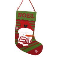 Kerstvakantie Kousen Gift Sokken, Hout, Kerst sieraden & verschillende stijlen voor de keuze, meer kleuren voor de keuze, Verkocht door PC