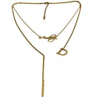 Titanstahl Halskette, Schneeflocke, plattiert, für Frau & Multi-Strang, himmelblau, 40cm,50cm, verkauft von PC