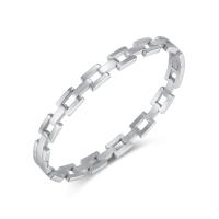 304 Stainless Steel Bangle, Vacuum Ion Plating, fashion jewelry & for woman & hollow, more colors for choice, 6.50mm, Length:Approx 6.69 Inch, Sold By PC