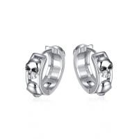 Stainless Steel Huggie Hoop Earring 304 Stainless Steel fashion jewelry & Unisex original color Sold By Pair