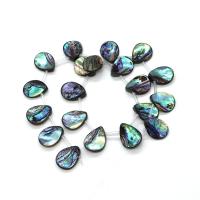 Abalone Shell Beads, Teardrop, DIY, multi-colored, 15x20mm, Approx 20PCs/Strand, Sold By Strand
