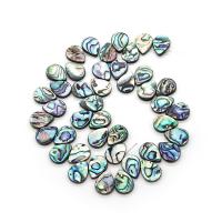Perles coquillage d'ormeau, coquille d'ormeau, larme, DIY & normes différentes pour le choix, multicolore, Vendu par Environ 38 cm brin