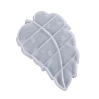 DIY Epoxy Mold Set, Silicone, Leaf, different styles for choice, white, 296x204x20mm, Sold By PC