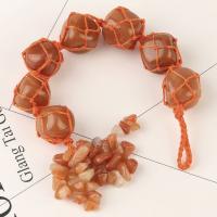 Hanging Ornaments Gemstone with Cotton Cord fashion jewelry 19.5mm 30mm Sold Per Approx 10.26 Inch Strand
