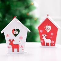 madera Ornamentos colgantes de Navidad, manejo del pincel, Joyas de Navidad & diferentes estilos para la opción, más colores para la opción, Vendido por UD