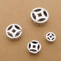 925 Sterling Silver Spacer Bead, DIY & different size for choice, silver color, Sold By PC