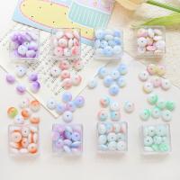 Printing Porcelain Beads Flat Round DIY 10mm Sold By Bag
