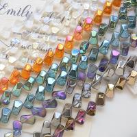 Kristall-Perlen, Kristall, DIY, mehrere Farben vorhanden, 10x16mm, ca. 46PCs/Strang, verkauft von Strang