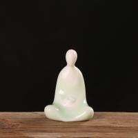 Porcelain Incense Seat, handmade, for home and office & durable, more colors for choice, 35x49mm, Sold By PC