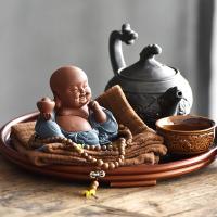 Tea Pet Decoration, Porcelain, handmade, for home and office & durable, more colors for choice, 95x50x90mm, Sold By PC
