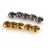304 Stainless Steel Positioning Bead Galvanic plating Sold By Bag