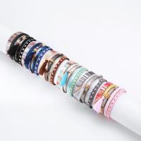 PU Leather Cord Bracelets, with Tibetan Style, multilayer & Bohemian style & for woman, more colors for choice, 32mm,35mm, Length:Approx 7.8 Inch, Sold By PC