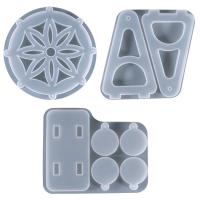 DIY Epoxy Mold Set, Silicone, Ferris Wheel, different styles for choice, white, Sold By PC
