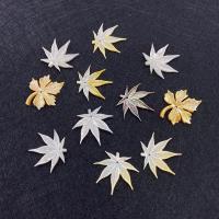 Shell Pendants Natural Seashell Maple Leaf fashion jewelry & DIY & for woman Sold By PC