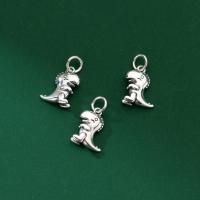 925 Sterling Silver Pendant Dinosaur plated original color Sold By PC