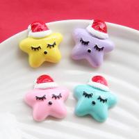 Mobile Phone DIY Decoration, Resin, Christmas Design & enamel, more colors for choice, 25x27mm, Sold By PC