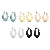 Stainless Steel Lever Back Earring, 304 Stainless Steel, Vacuum Ion Plating, fashion jewelry & for woman, more colors for choice, 20x21mm, Sold By Pair