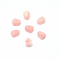 Natūralus Pink Shell karoliukai, Queen Conch Shell, Pasakų žvėris, Bižuterijos & Pasidaryk pats, 11x15mm, Pardavė PC