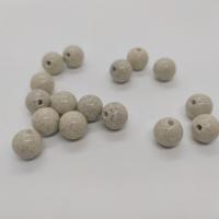 Natural Hokutolite Beads Round DIY Sold By PC