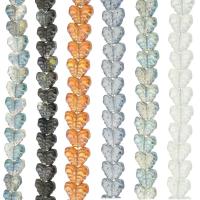Kristall-Perlen, Kristall, Schmetterling, plattiert, DIY, mehrere Farben vorhanden, 10x15x5mm, verkauft per ca. 22 ZollInch Strang