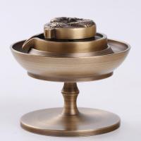 Brass Incense Burner, half handmade, for home and office & durable, nickel, lead & cadmium free, 108x96mm, Sold By PC