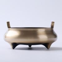 Brass Incense Burner, half handmade, for home and office & durable, nickel, lead & cadmium free, 120x54mm, Sold By PC