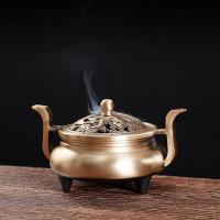 Brass Incense Burner half handmade for home and office & durable nickel lead & cadmium free Sold By PC