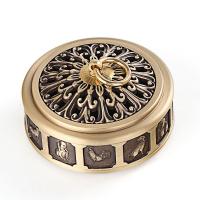 Brass Incense Burner, for home and office & durable, nickel, lead & cadmium free, 98x60mm, Sold By PC