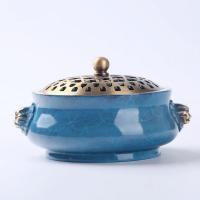Brass Incense Burner, for home and office & durable, nickel, lead & cadmium free, 116x63mm, Sold By PC