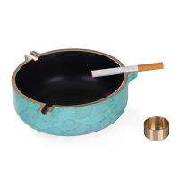 Brass Ashtray for home and office & durable nickel lead & cadmium free Sold By PC