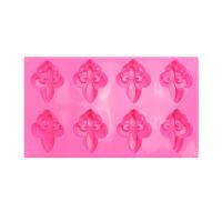Conjunto de moldes epóxi DIY, silicone, rosa, 174x297x21mm, vendido por PC