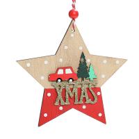 Holz Weihnachten hängenDe Ornamente, Pinselführung, Unterschiedliche Form zur Auswahl & Weihnachtsschmuck, keine, verkauft von PC