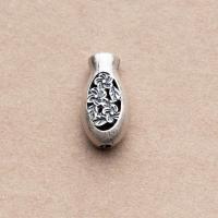 925 Sterling Silver Spacer Bead hollow silver color Sold By PC
